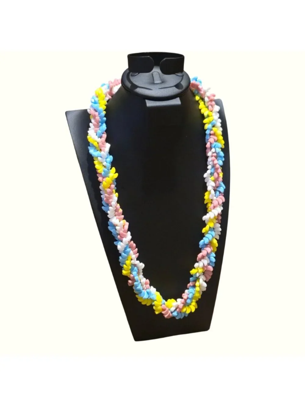 Vintage Napier Fruit salad necklace stone chunky tutti fruity pastel Jewelry 25